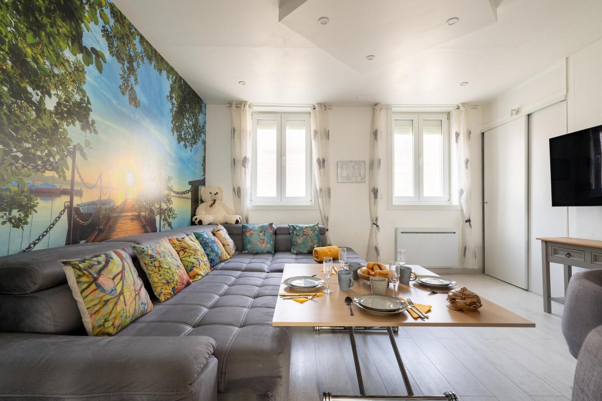Casa Inca Calais - Duplex Soleil Latino - Parking Free, Station Leilighet Eksteriør bilde
